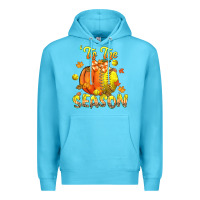 Ocean Blue its the season softball Premium Hoodie - CowGirlArtShop