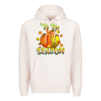 Pale Pink its the season softball Premium Hoodie - CowGirlArtShop