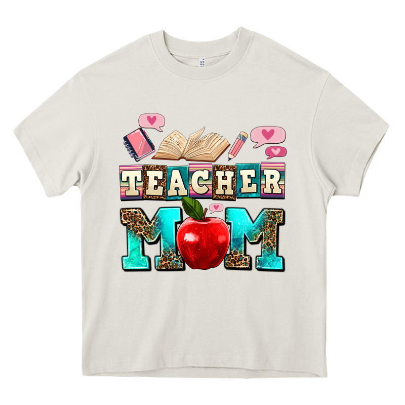 Teacher Mom Heavy Core Tee by AdoDesignShop | Teevron