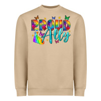 Mushroom Western Proud Ally Heavyweight Sweatshirt - BundleAndBundleShop