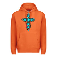 Carrot gemstone cross Premium Hoodie - JahusDesignShop