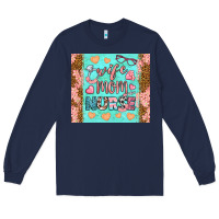 Navy Wife Mom Nurse Tumbler Long Sleeve Tee - BundleAndBundleShop