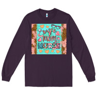 Plum Wife Mom Nurse Tumbler Long Sleeve Tee - BundleAndBundleShop