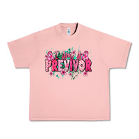 Salmon I am a previvor Urban Heavy Tee - NancyCooperArtShop
