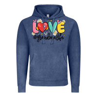 Vintage Denim love grandma life Vintage Hoodie - MaliasSmallBusiness