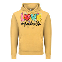 Vintage Mustard love grandma life Vintage Hoodie - MaliasSmallBusiness
