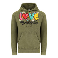 Vintage Olive love grandma life Vintage Hoodie - MaliasSmallBusiness