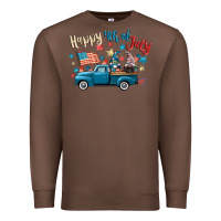 Chestnut happy 4th of july gnome truck Premium Sweatshirt - CowGirlArtShop