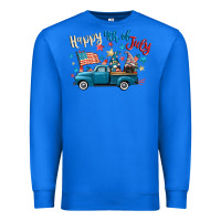 True Royal happy 4th of july gnome truck Premium Sweatshirt - CowGirlArtShop