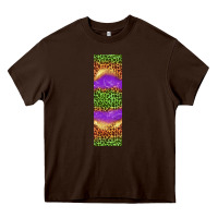 Chocolate Brown halloween leopard Heavy Core Tee - BundleAndBundleShop