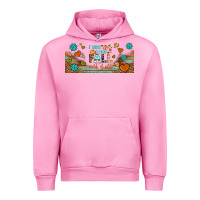 Fuchsia Pink i think i love fall most of all libbey glass Urban Hoodie - BundleAndBundleShop