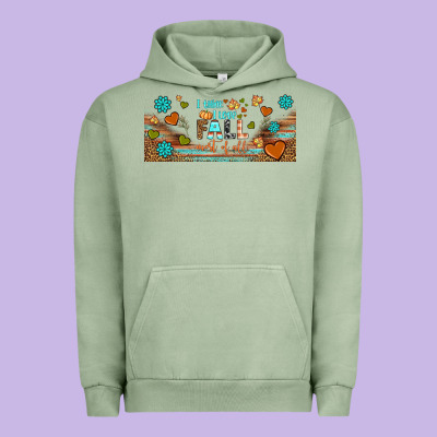 I Think I Love Fall Most Of All Libbey Glass Urban Hoodie Designed By Bundleandbundleshop