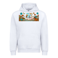 White i think i love fall most of all libbey glass Urban Hoodie - BundleAndBundleShop