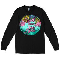 Black good times and tan lines Long Sleeve Tee - JahusDesignShop