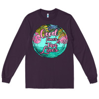 Plum good times and tan lines Long Sleeve Tee - JahusDesignShop
