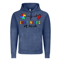 Love Needs No Words Vintage Hoodie | Teevron