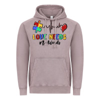 Vintage Zinc love needs no words Vintage Hoodie - MaliasSmallBusiness
