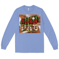 Colony Blue Baseball Dad Tumbler Long Sleeve Tee - BundleAndBundleShop