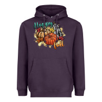 Plum happy fall Heavyweight Hoodie - CowGirlArtShop