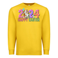 Lemon 2024 happy easter Premium Sweatshirt - CowGirlArtShop