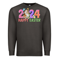 Smoke 2024 happy easter Premium Sweatshirt - CowGirlArtShop