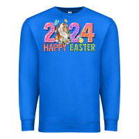 True Royal 2024 happy easter Premium Sweatshirt - CowGirlArtShop
