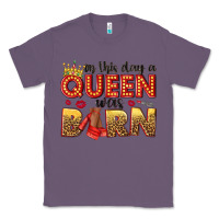 Lavender on this day a queen was born Classic Tee - NancyCooperArtShop