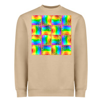 Mushroom Pride lgbtq flag and leopard with glitter seamless Heavyweight Sweatshirt - BundleAndBundleShop