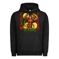 Pigment Black crawfish season Urban Hoodie - FaDigitalArtStudio