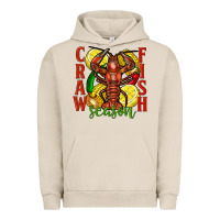Pigment French Oak crawfish season Urban Hoodie - FaDigitalArtStudio