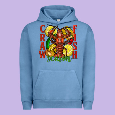 Crawfish Season Urban Hoodie Designed By Fadigitalartstudio
