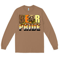 Toasted Coconut Western Bear Pride LGBTQ+ Long Sleeve Tee - BundleAndBundleShop