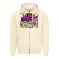 Sandshell Mardi Gras cruise Zipper Hoodie - NancyCooperArtShop