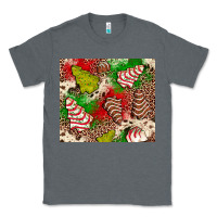 Charcoal Heather little debbie tree cakes leopard Classic Tee - JahusDesignShop