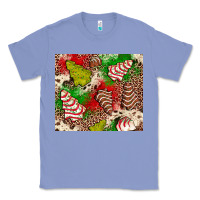Colony Blue little debbie tree cakes leopard Classic Tee - JahusDesignShop