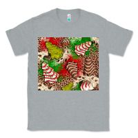 Heather Grey little debbie tree cakes leopard Classic Tee - JahusDesignShop