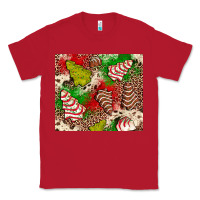 Red little debbie tree cakes leopard Classic Tee - JahusDesignShop