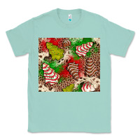 Seafoam little debbie tree cakes leopard Classic Tee - JahusDesignShop