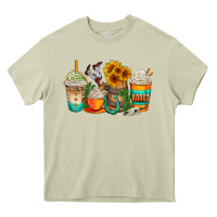 Mossy rodeo coffee cups Heavy Core Tee - AdoDesignShop