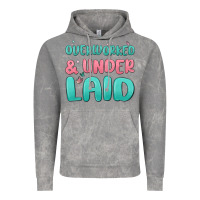 Cloud Rock overworked underlaid Vintage Hoodie - MaliasSmallBusiness