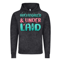 Vintage Arctic overworked underlaid Vintage Hoodie - MaliasSmallBusiness