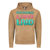 Vintage Camel overworked underlaid Vintage Hoodie - MaliasSmallBusiness