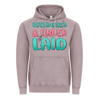 Vintage Zinc overworked underlaid Vintage Hoodie - MaliasSmallBusiness