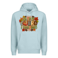 Blue Mist oh my gourd i love fall Premium Hoodie - CowGirlArtShop