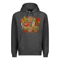 Charcoal Heather oh my gourd i love fall Premium Hoodie - CowGirlArtShop