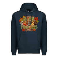 Navy oh my gourd i love fall Premium Hoodie - CowGirlArtShop