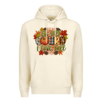 Sandshell oh my gourd i love fall Premium Hoodie - CowGirlArtShop
