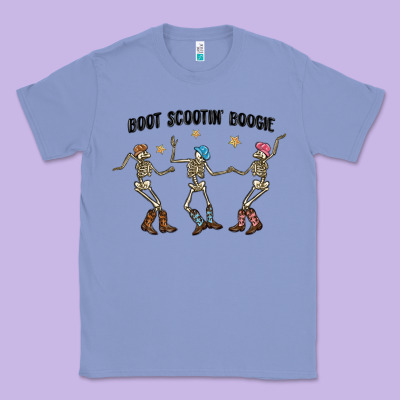 Boot Scctin' Boogie Classic Tee Designed By Maliassmallbusiness
