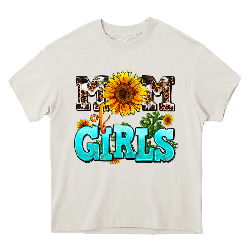Mom Of Girls Heavy Core Tee by AdoDesignShop | Teevron