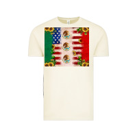 Vintage Arctic American flag mexico flag sunflower cactus Vintage Tee - JahusDesignShop